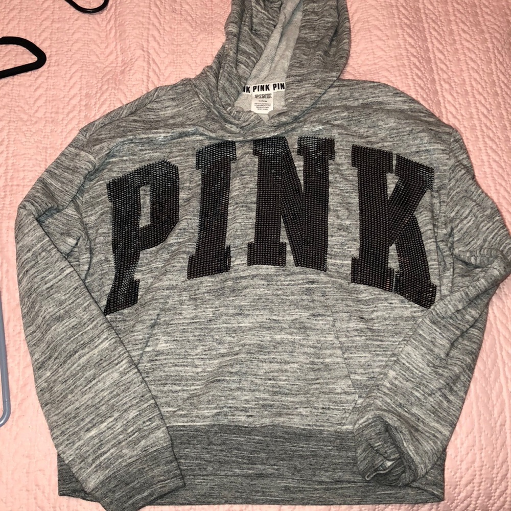 VS Pink Sequence Hoodie